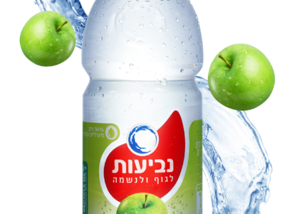 מים בטעם תפוח נביעות